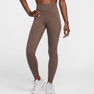 NWT- Women's Nike One Pocketed High-Waisted 7/8 Ankle Leggings. Size XL